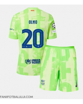 Barcelona Dani Olmo #20 Echipament de Fotbal Replică 2024-25 Copii Treilea (+ Șorturi)